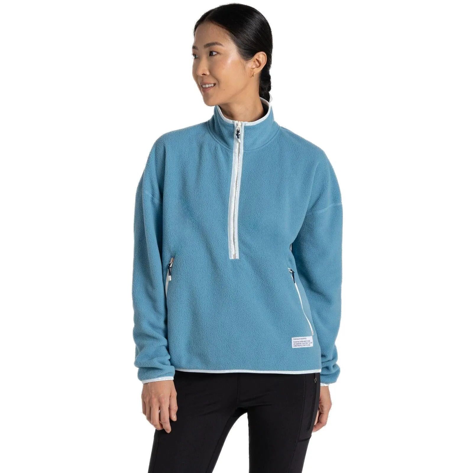 Cozy Casual Smart Casual Craghoppers Womens CO2 Renu Half Zip Fleece