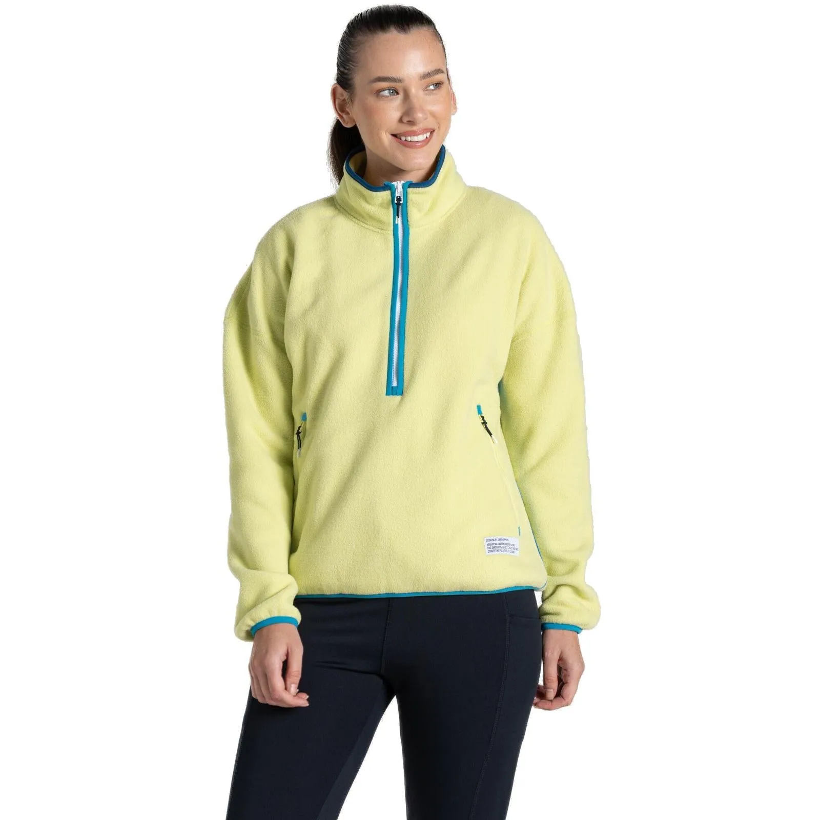 Craghoppers Womens CO2 Renu Half Zip Fleece Smart Comfort