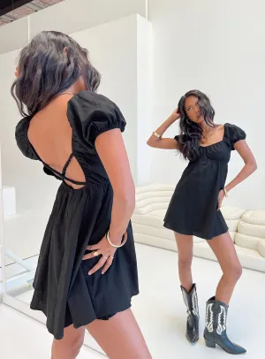 Koly Mini Dress Black Trendy Waist
