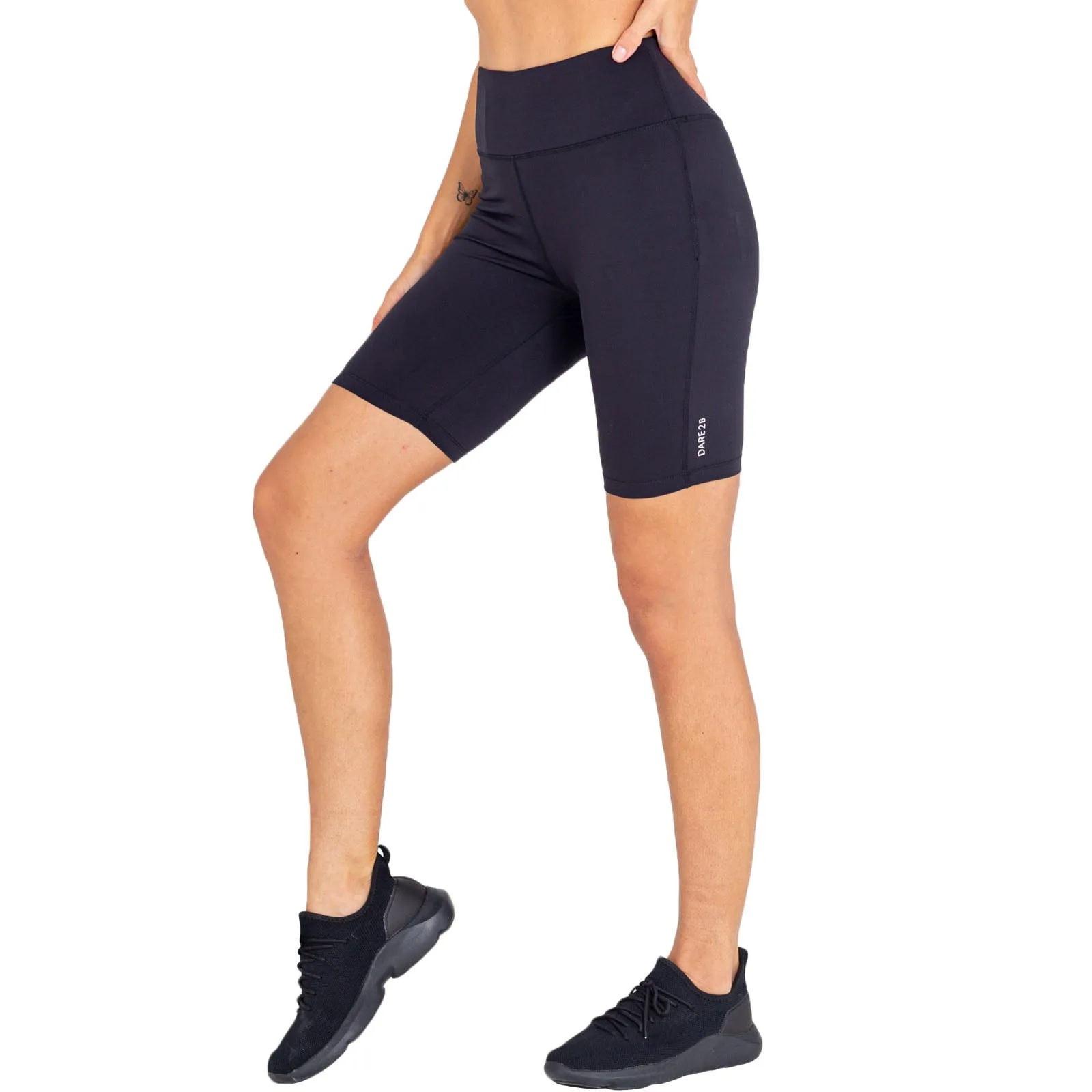 Dare 2b Womens Lounge About Lightweight Cycling Shorts Quick Layer Ventilated Back Panels