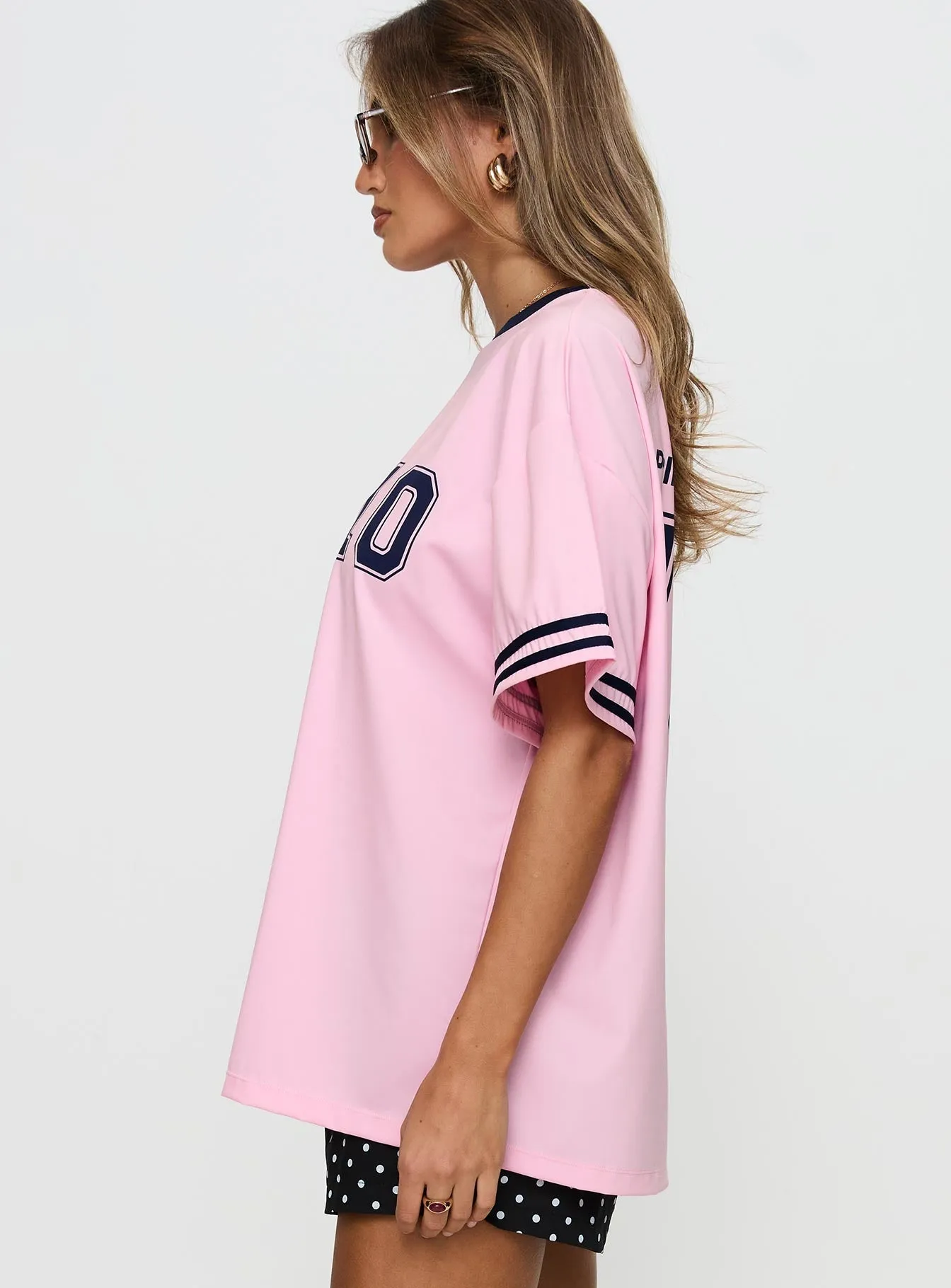 Chafe Free Armhole Active Trend Look Cornwall Football Jersey Pink