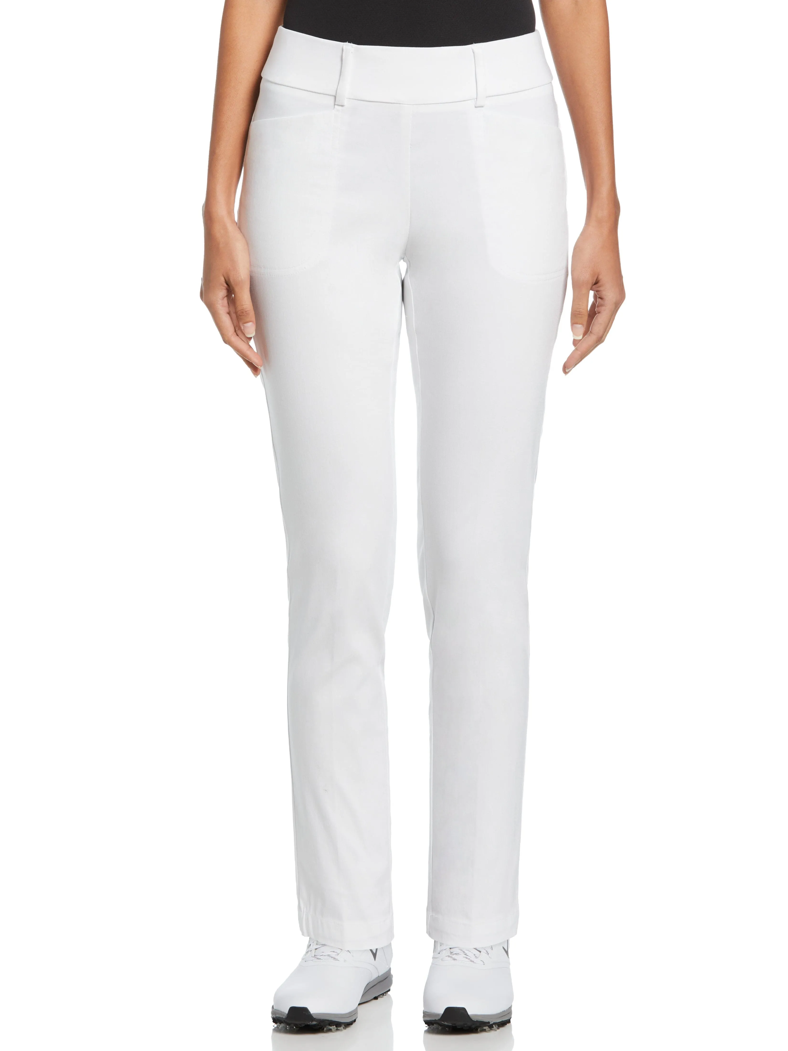 Womens TrueSculpt? Pull-on Tech Golf Pant Slim Stretch Odor Control Technology