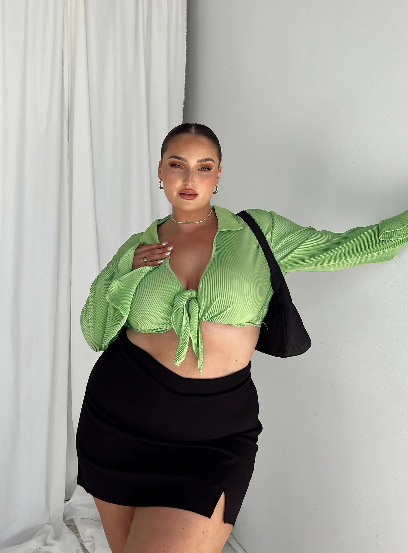 Bold Look Ravyn Skort Black Curve