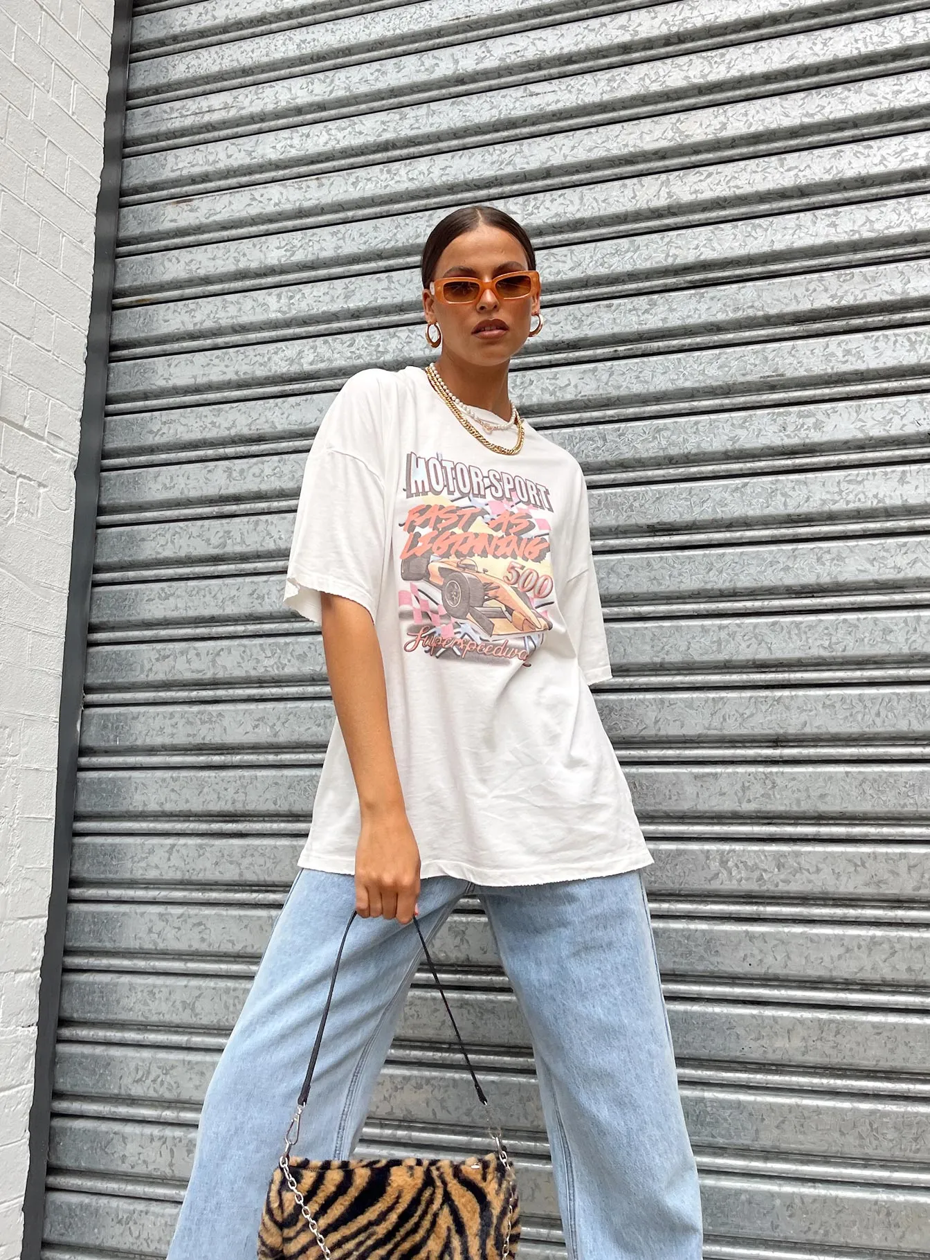 Biodegradable Textile right size Moto Club Tee