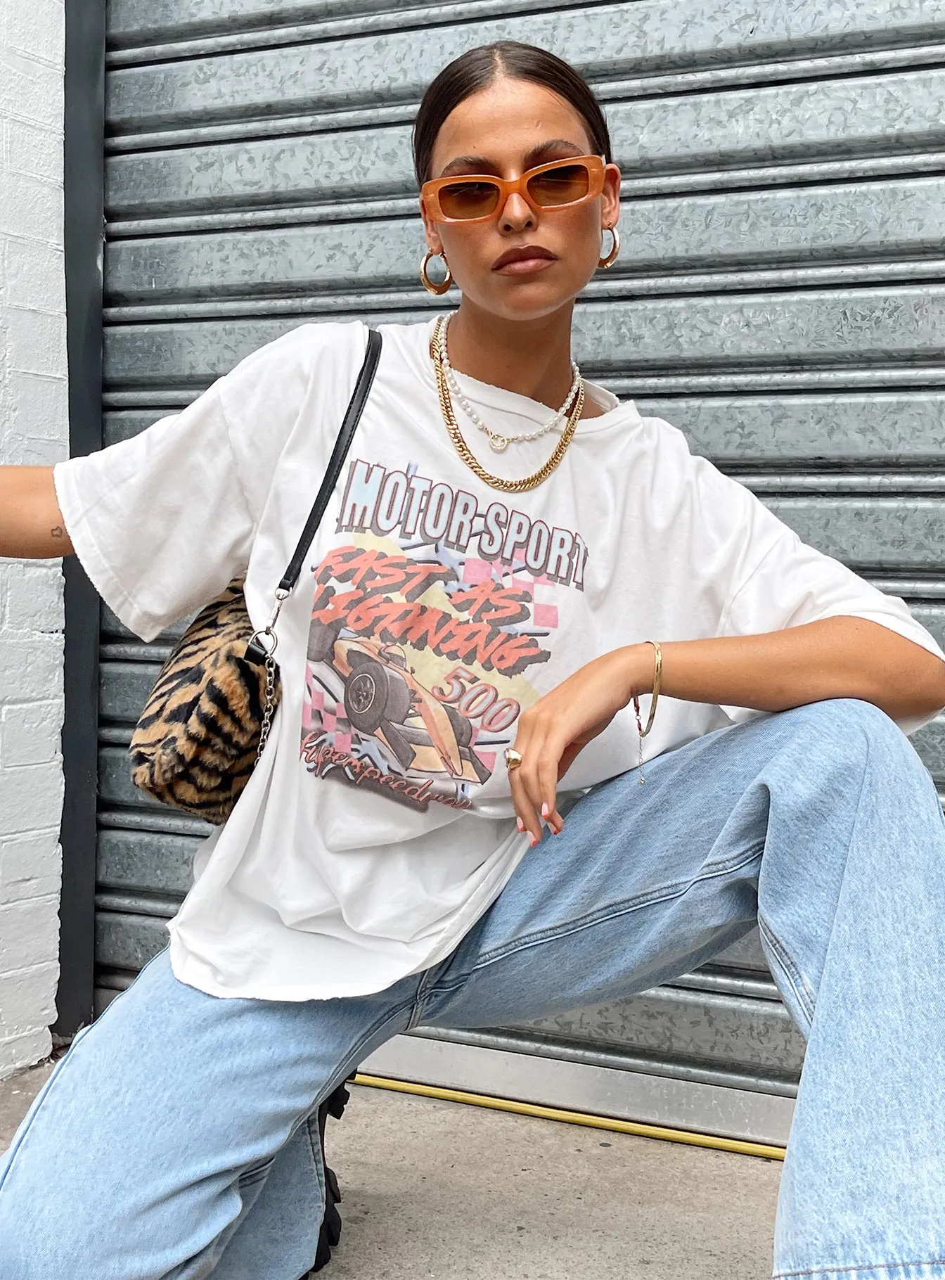 Moto Club Tee Temperature Regulating Sleek Fit