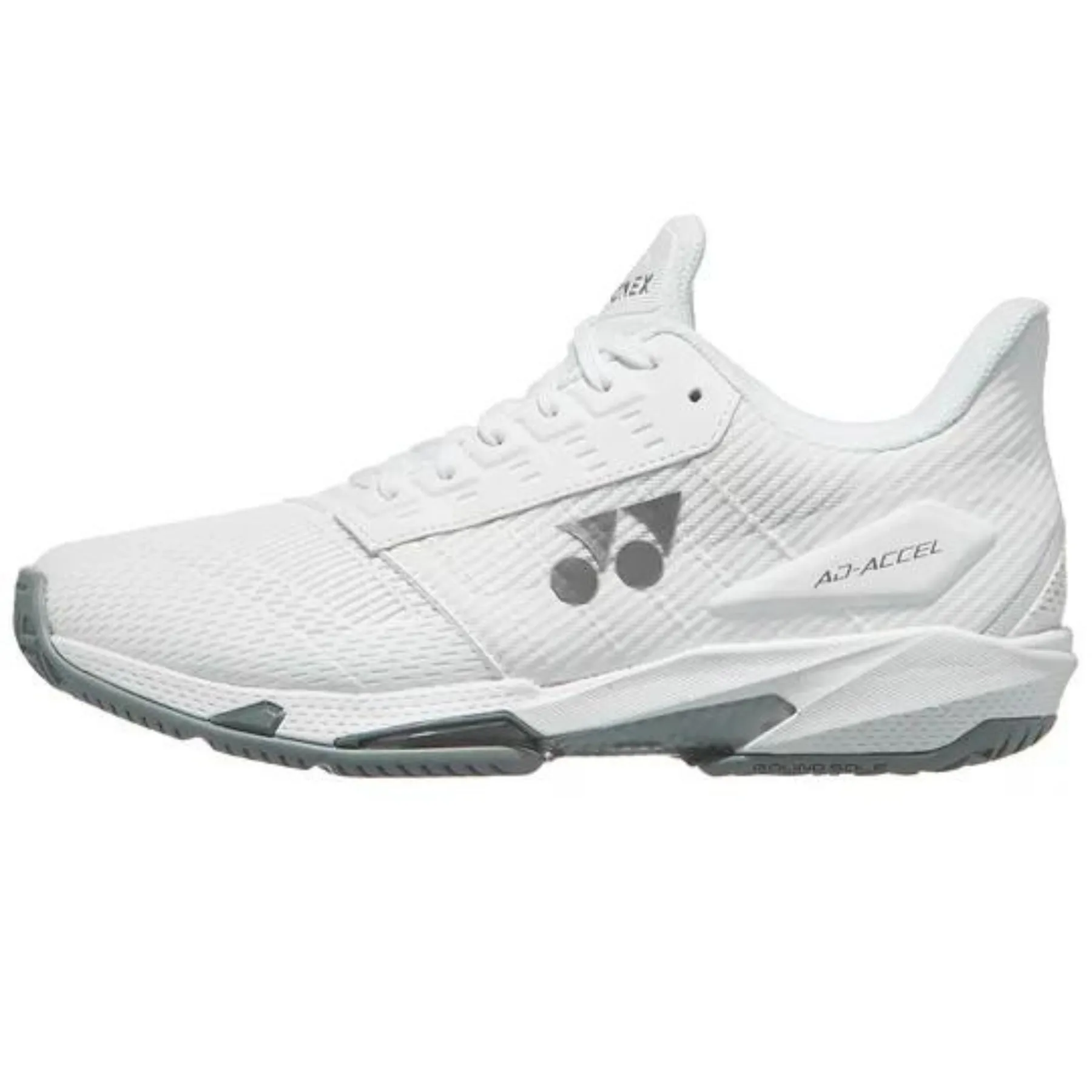 Ergonomic Heel Design Soft Padding Yonex AD Accel All Court Womens 2024 Tennis Shoes - White