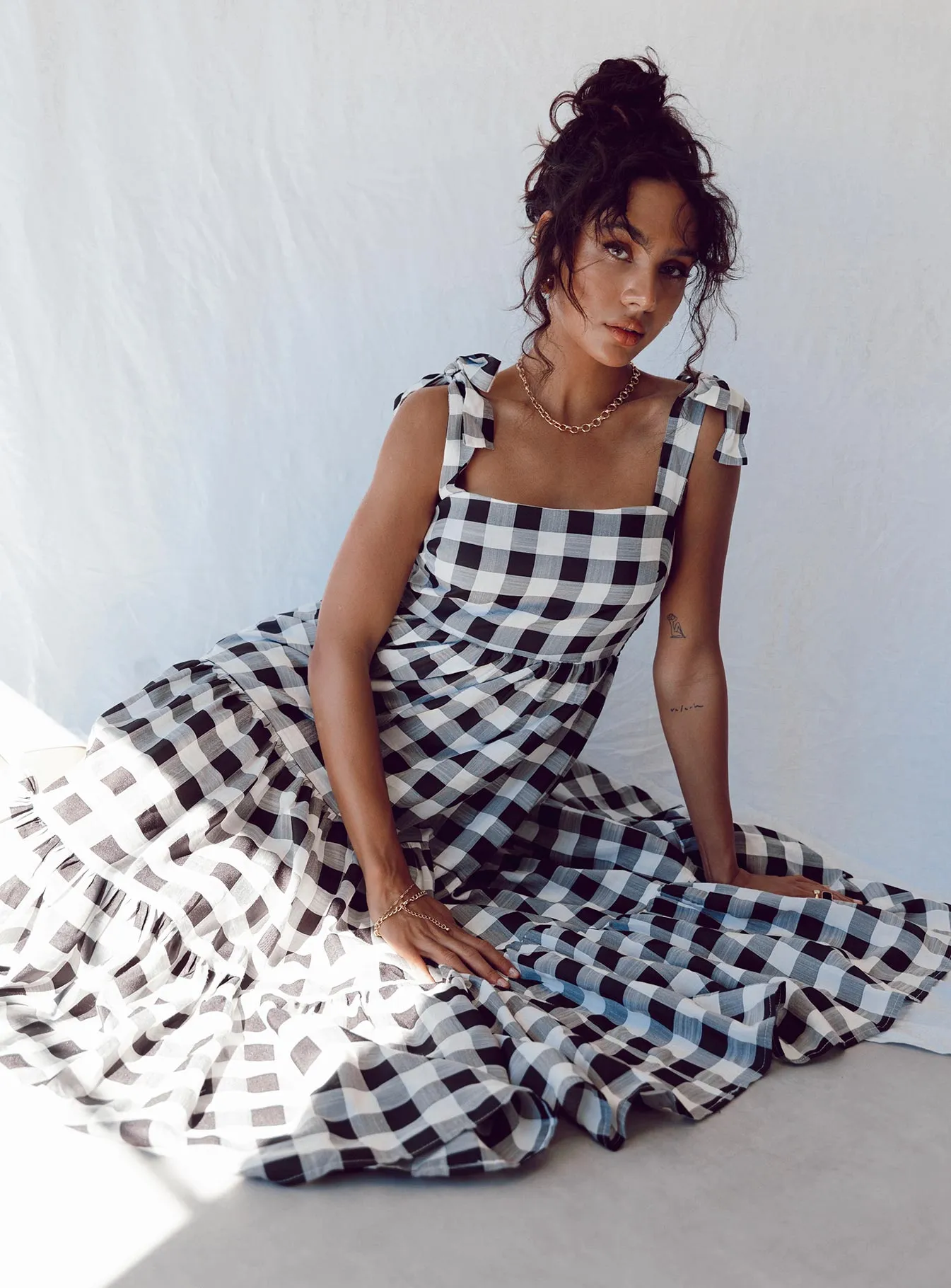 Rae Maxi Dress Black BiasCutSilhouette