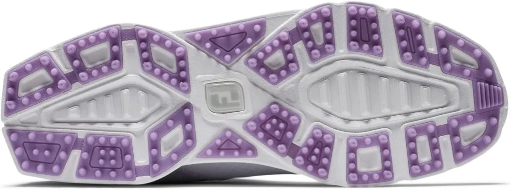 New Women's Footjoy Pro SL Sport  White/Purple MSP$175 Lightweight Comfort
