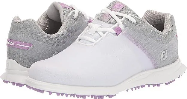Comfort Motion Agility Fit New Women's Footjoy Pro SL Sport  White/Purple MSP$175