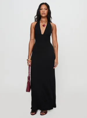 Comfortable and Soft Tinisie Maxi Dress Black