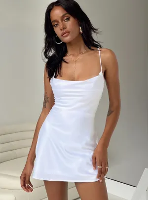 Daywear Fit Celena Mini Dress White