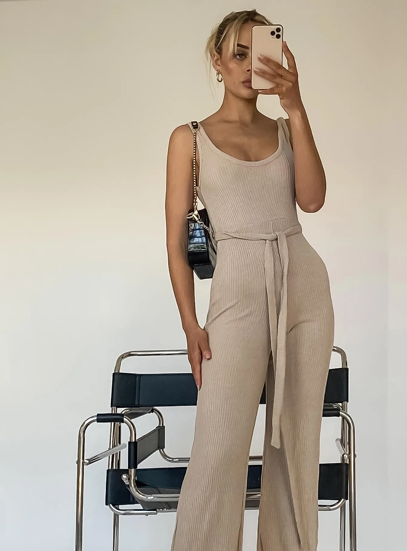 Premium Retro Office Vacation Callie Jumpsuit