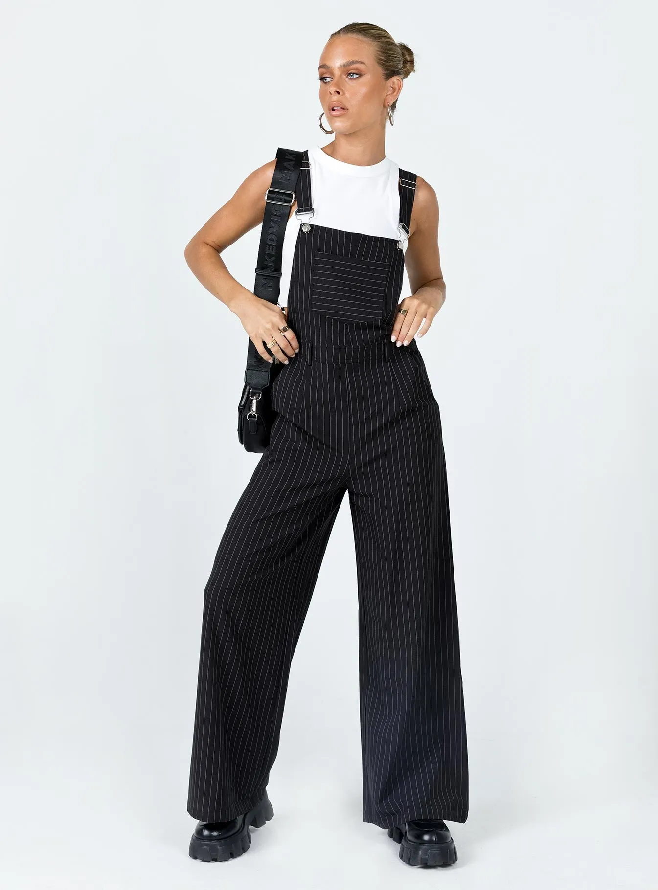 Fresh Indoor Urban Date Hayden Overalls Black