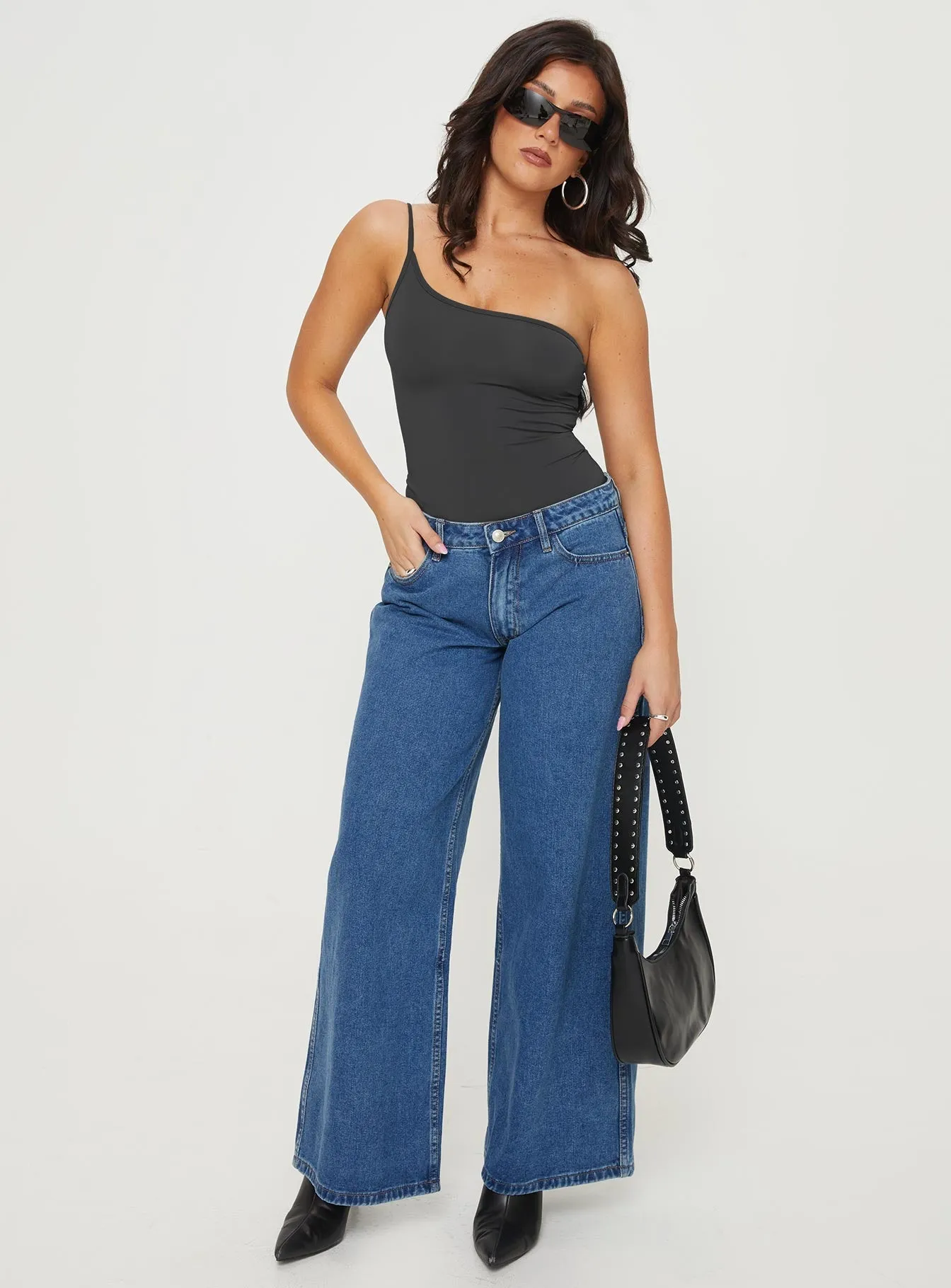 Ramos Low Rise Jeans Denim Petite FadeResistantColors Basic Core