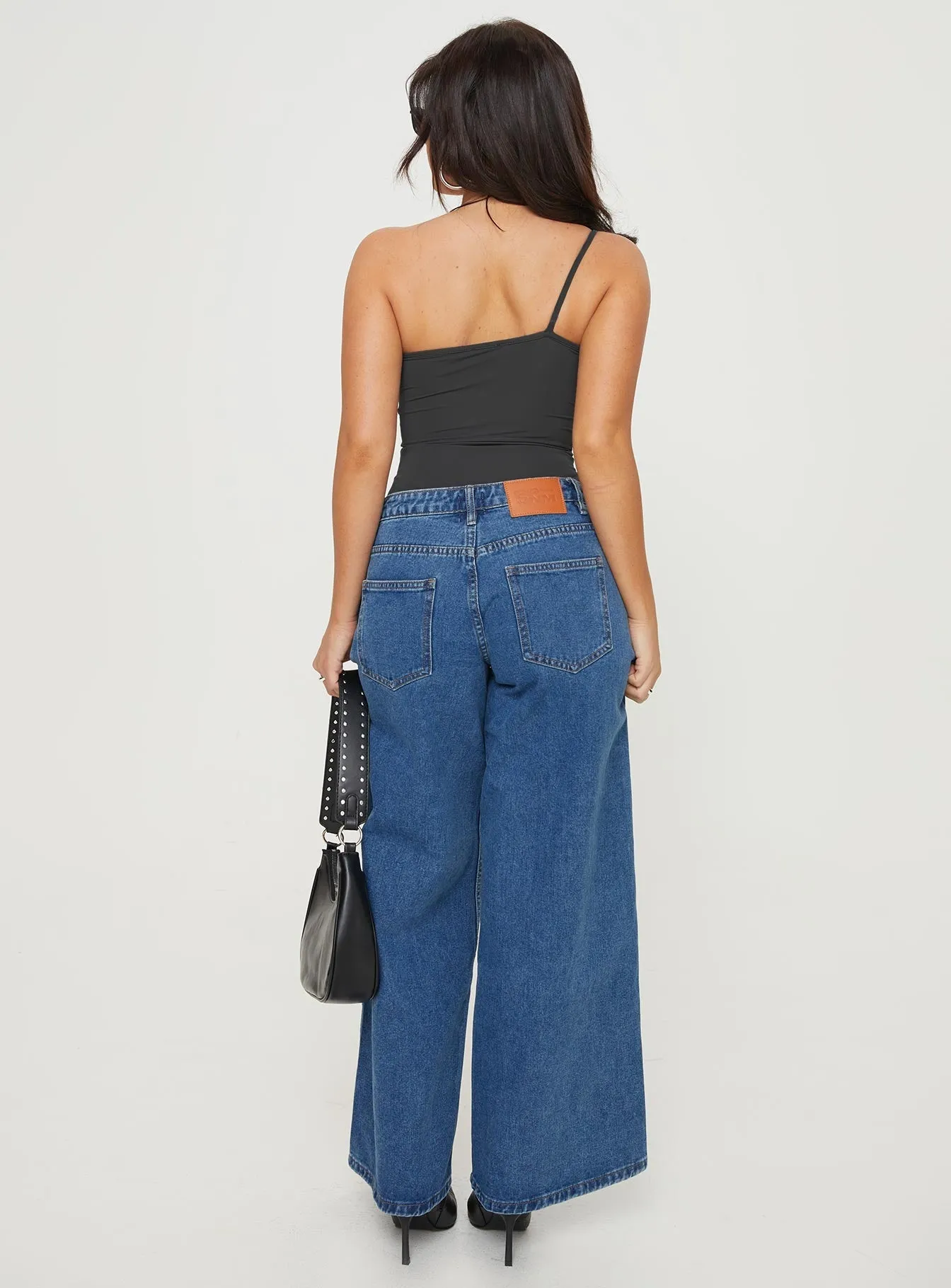 Ramos Low Rise Jeans Denim Petite SustainableTextiles Cozy Sweatshirt