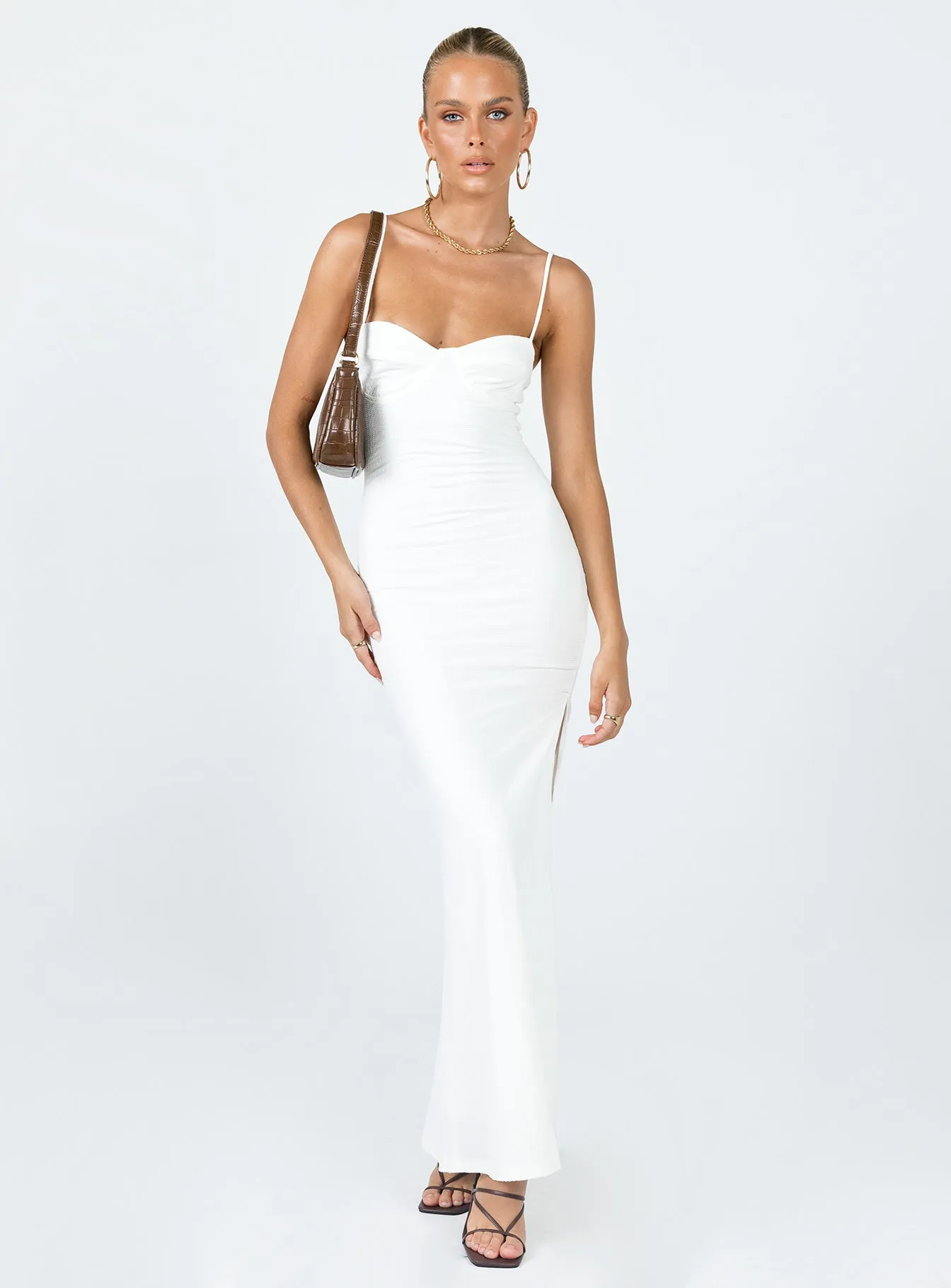Belladonna Maxi Dress White All Daywear Mood Glow