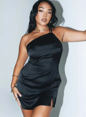 Layered Comfort Wear Chic Layered Wear Mileah Backless Mini Dress Black