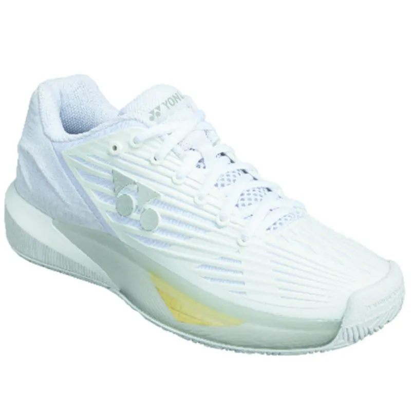 Impact Control Yonex 2024 Eclipsion 5 Womens All Court Tennis Shoes - White/Cyan