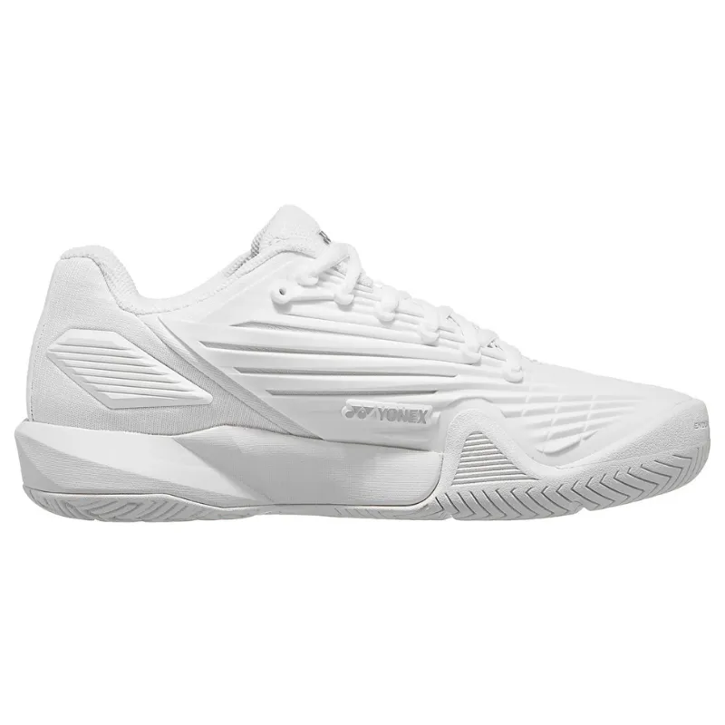 Breathable Material Training Ready Yonex 2024 Eclipsion 5 Womens All Court Tennis Shoes - White/Cyan