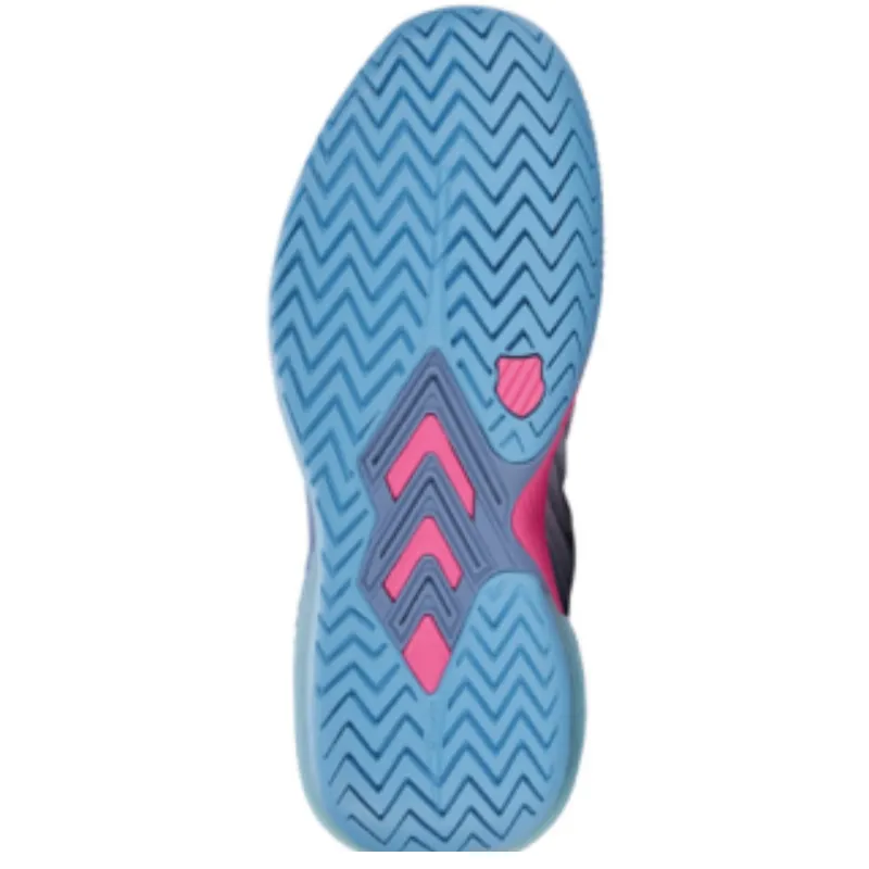 Sock Liner Integration K Swiss Ultrashot 3 Women Tennis Shoes - Infinity/Blue Blizzard/Heritage Blue