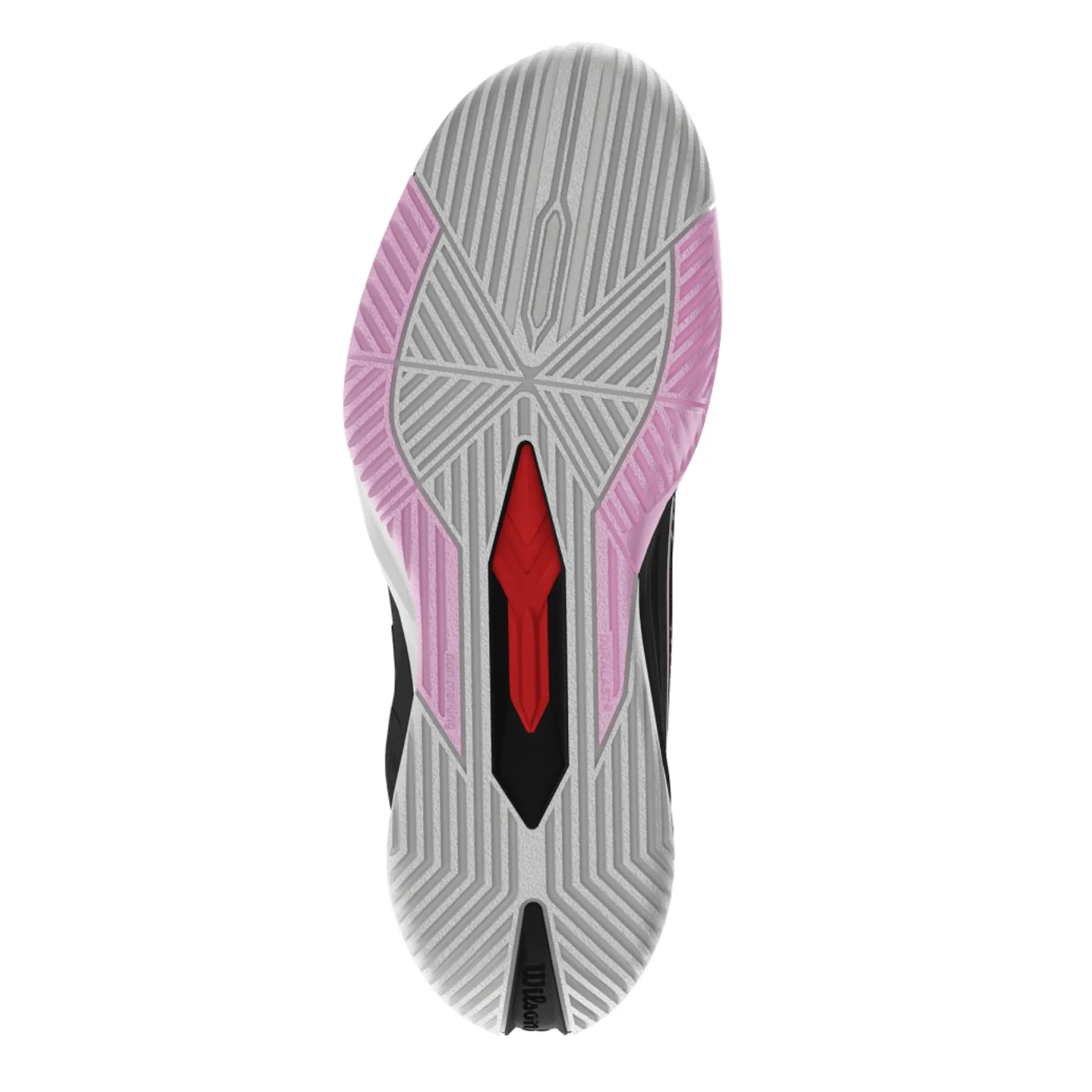 Wilson Rush Pro 4.5 Women Tennis Shoes - Black/Black/Pirouette Balanced Fit Energy Return Core