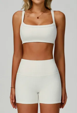 Square Neckline Sports Bras with Removable Chest Pad Urban Pulse