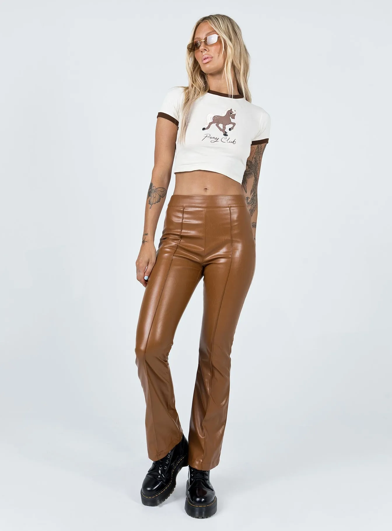 Motel Ringer Tee Pony Club Off White All-day Comfort Modern Design