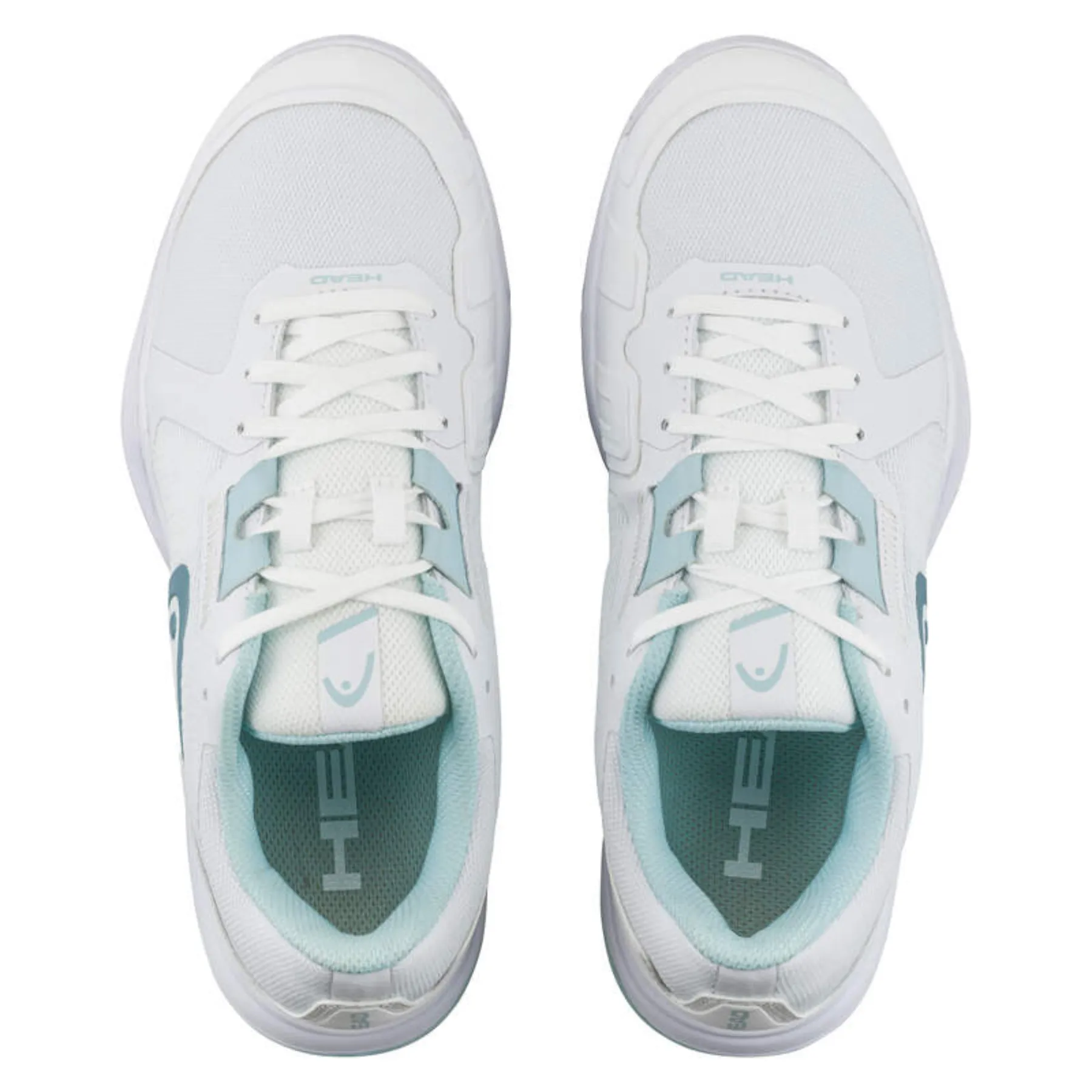 Zero drop Head Sprint Team 3.5 Women Tennis Shoes - White Aqua
