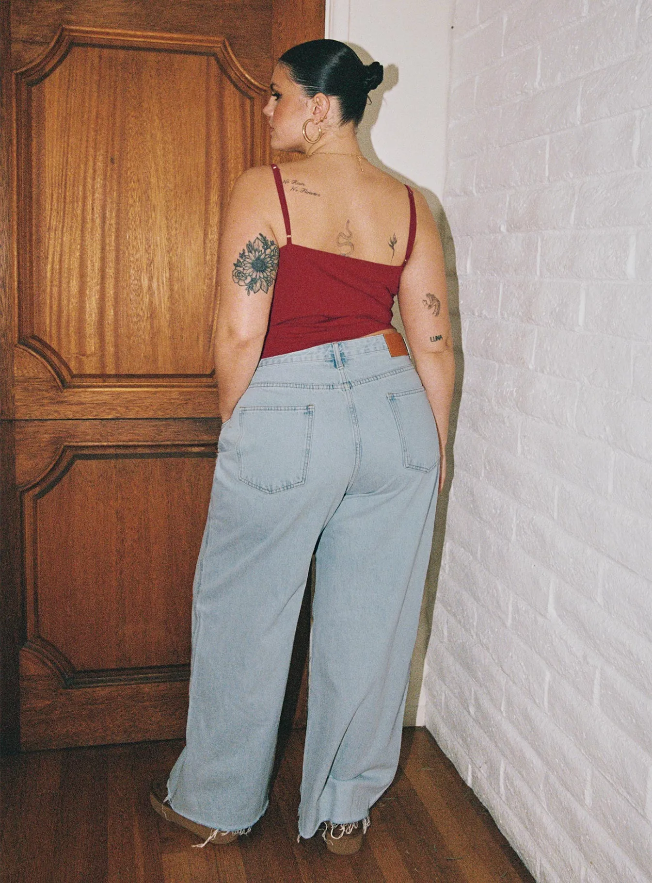 Casual Day Arlington Straight Leg Denim Jeans Light Wash Curve