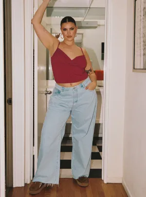 Arlington Straight Leg Denim Jeans Light Wash Curve Formal Tone