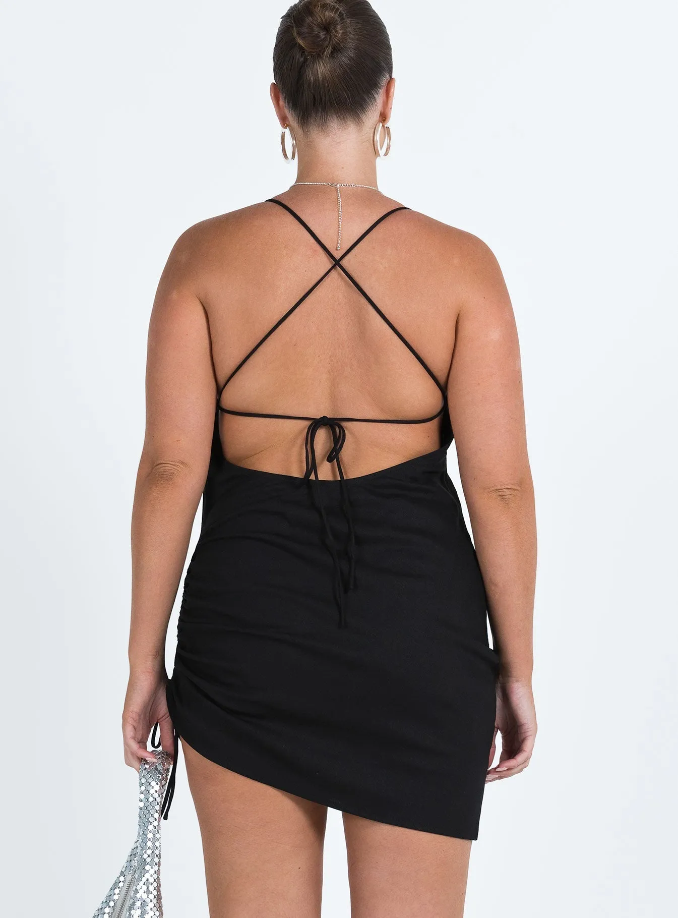 Playa D'en Bossa Mini Dress Black Lace Ease