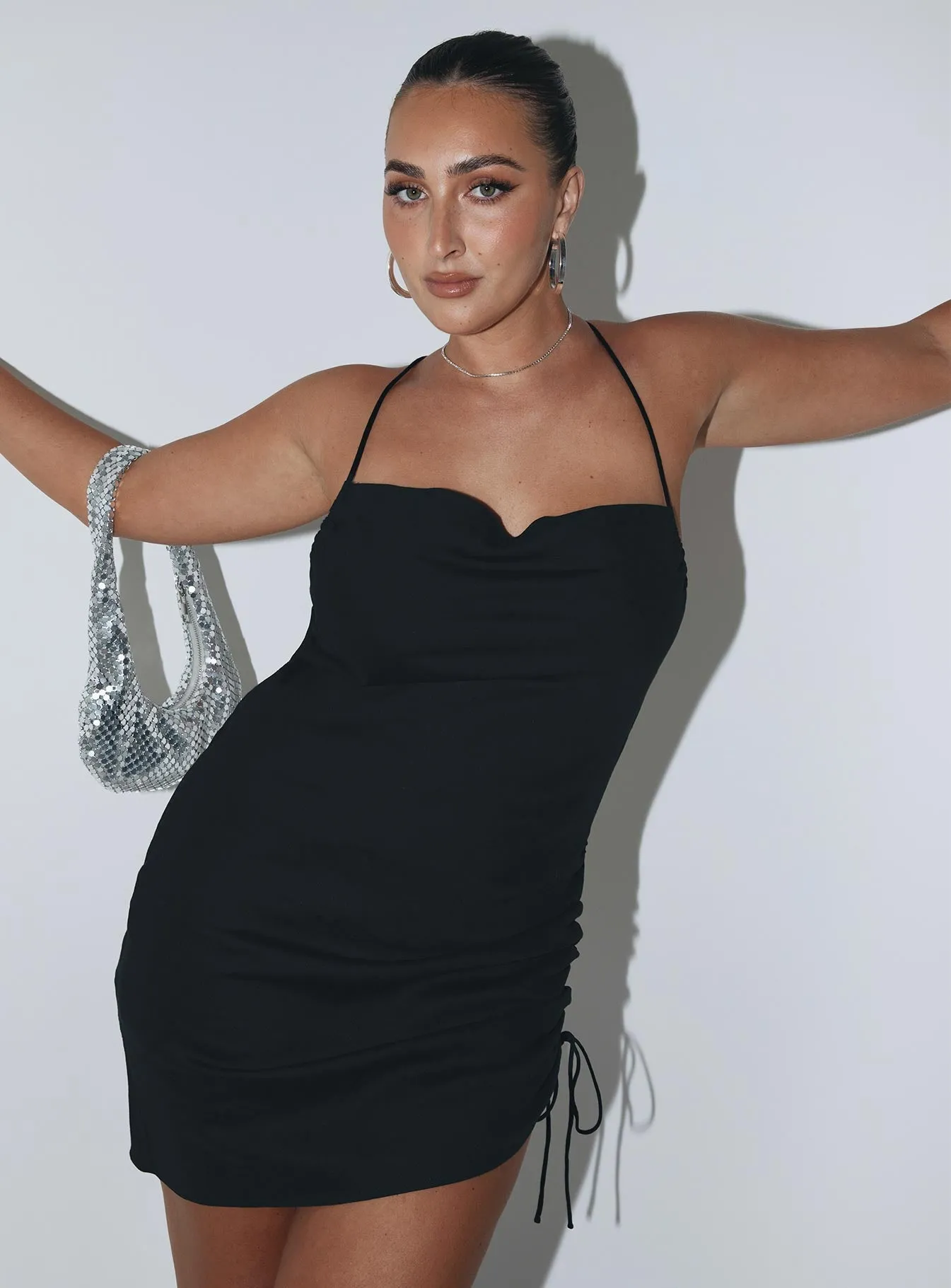 Indoor Event City Bright Playa D'en Bossa Mini Dress Black