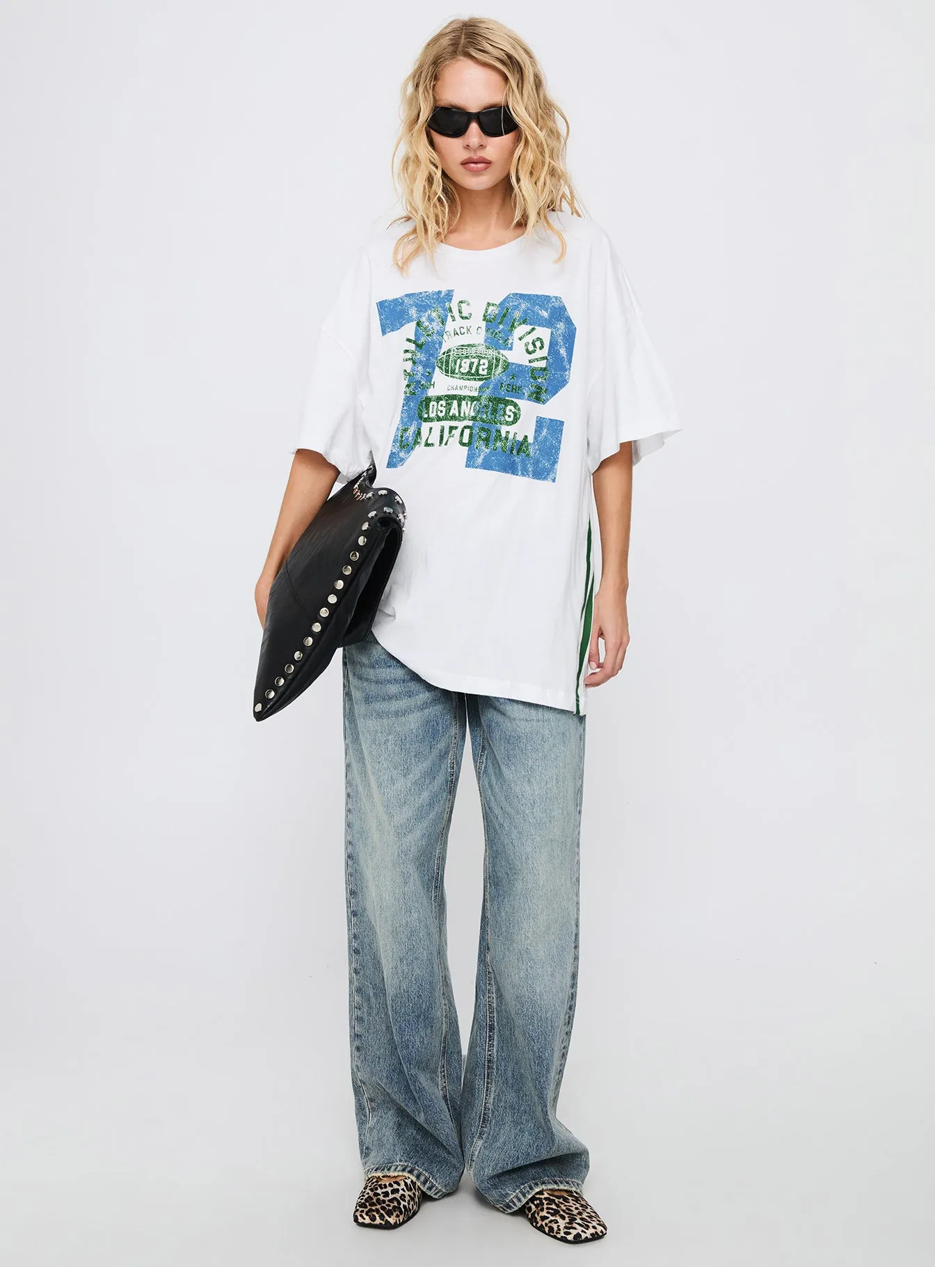 Athletic Division Graphic Top White Thermoregulating Fabric Seasonal Trend