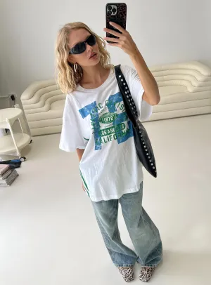 ethical Athletic Division Graphic Top White