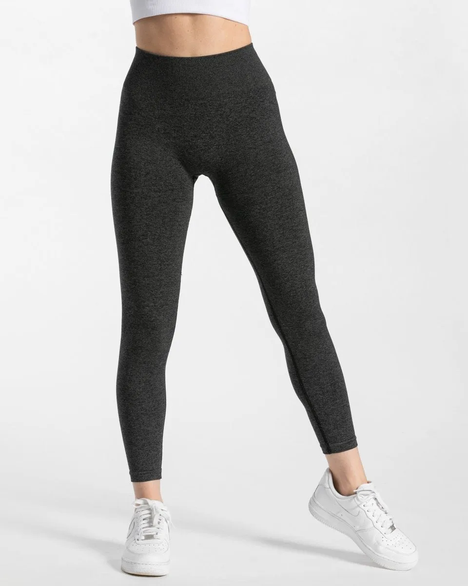 Breathable Waist Soft Touch Travel Enthusiast Timeless Scrunch Leggings "Dunkelgrau"