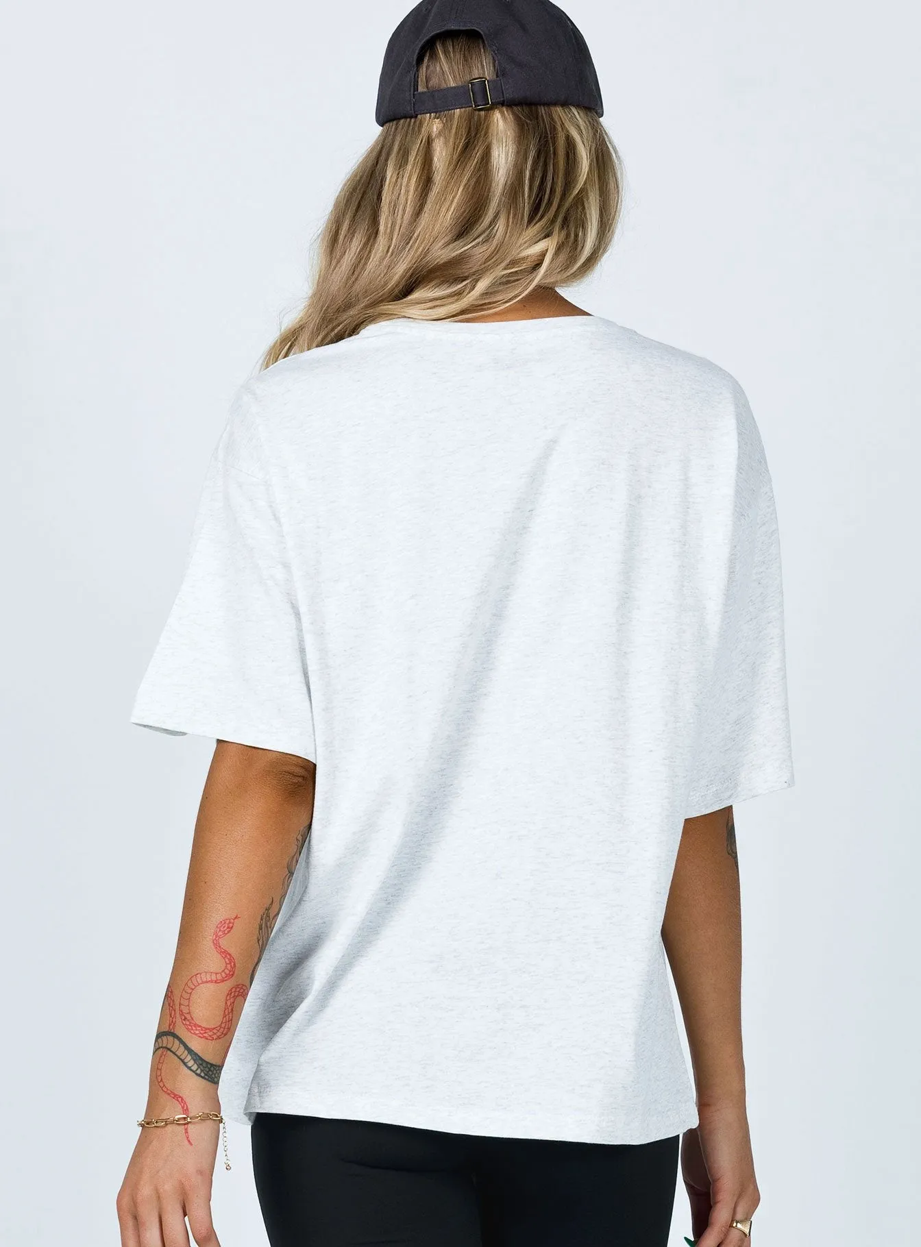 Micro Perforation California Tee Grey