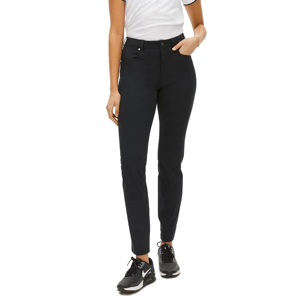 Rohnisch Women's Chie Comfort Golf Pants - Black Sporty Comfort Tagless label