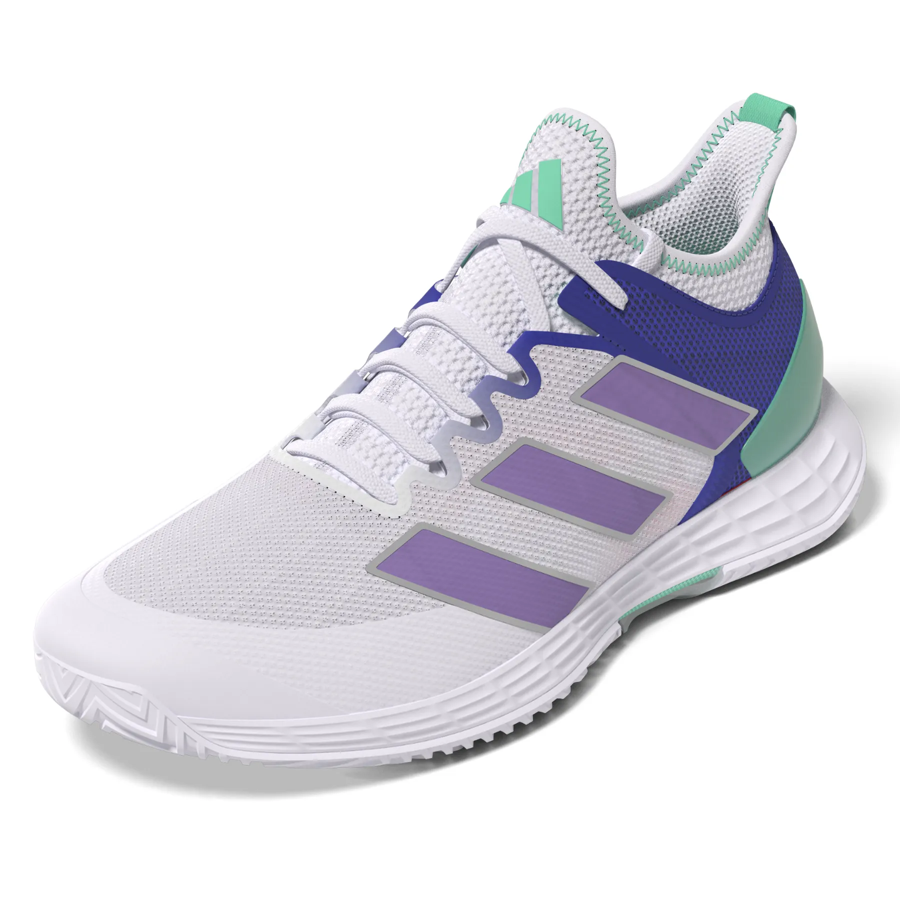 Adidas Performance Adizero Ubersonic 4 W LanzaT Tennis Shoes - Ftwr White Anti Friction Lining Stability Control Feature