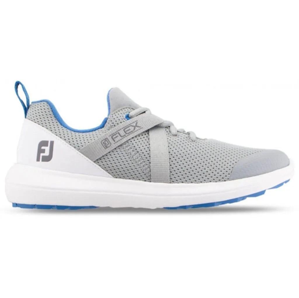 Steady Support New Footjoy Women's Flex Golf Shoes - Grey/White Size 8.5 MSP$100