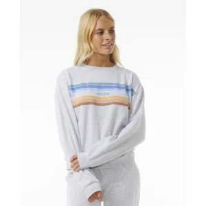 Lightweight Layer durability test Rip Curl Womens High Tide Surf Crew Neck Sweatshirt