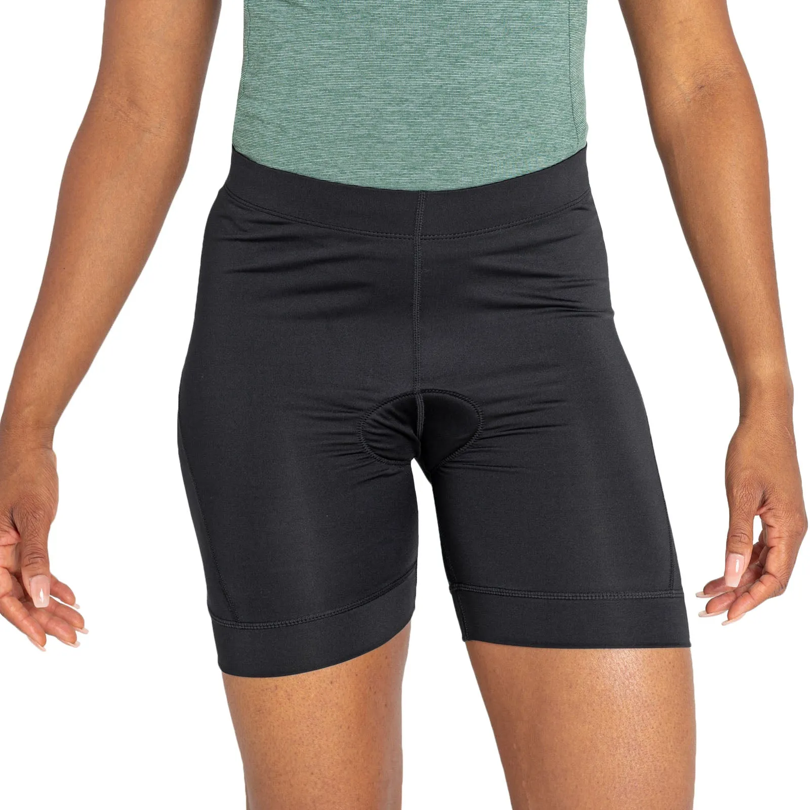 Dare 2b Womens Habit Quick Dry Cycling Shorts - Black Athletic Design