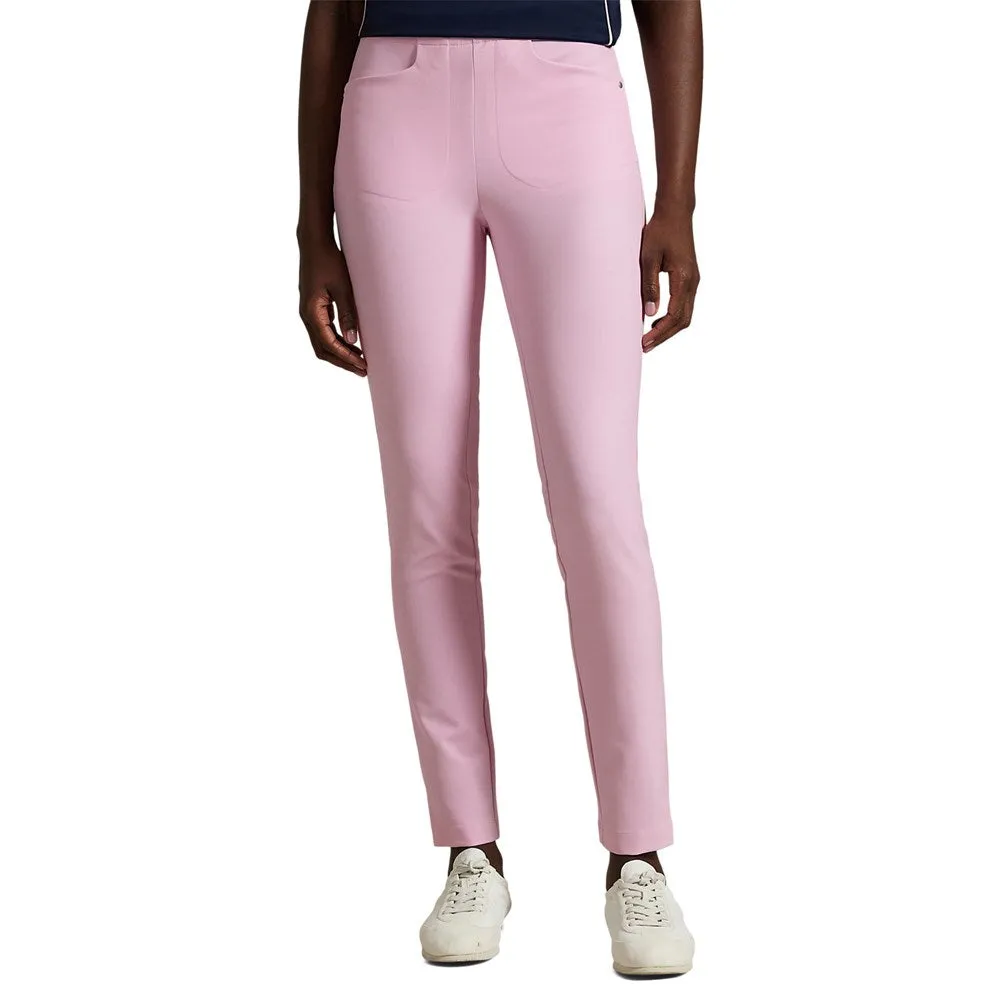 RLX Ralph Lauren Women's Eagle Stretch Twill Golf Pants - Garden Pink Core Essential