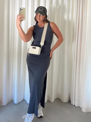Minimal Cut Bena Maxi Dress Slate