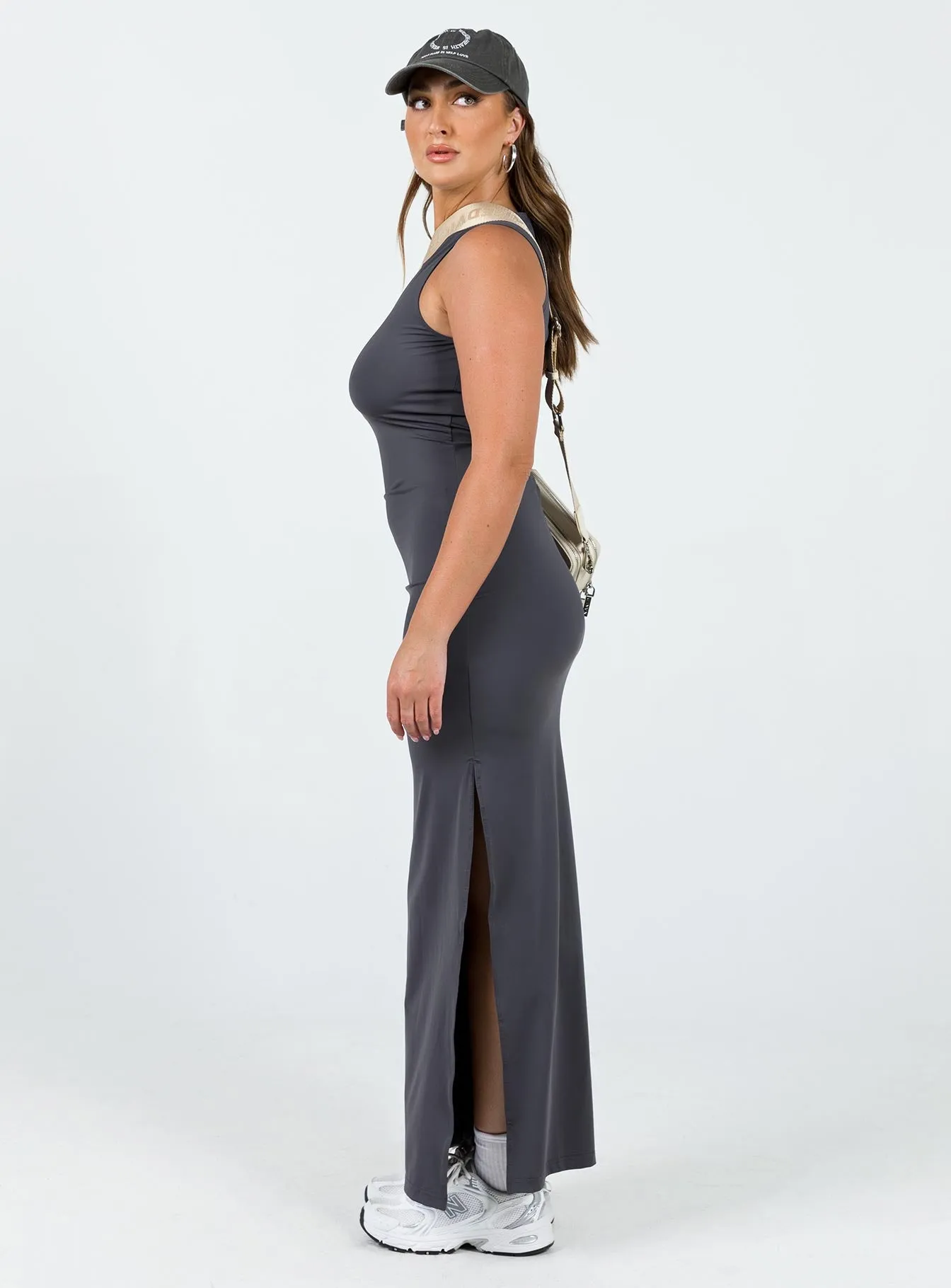 Soft And Comfortable Bena Maxi Dress Slate
