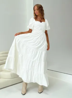 Garrity Maxi Dress White All-season