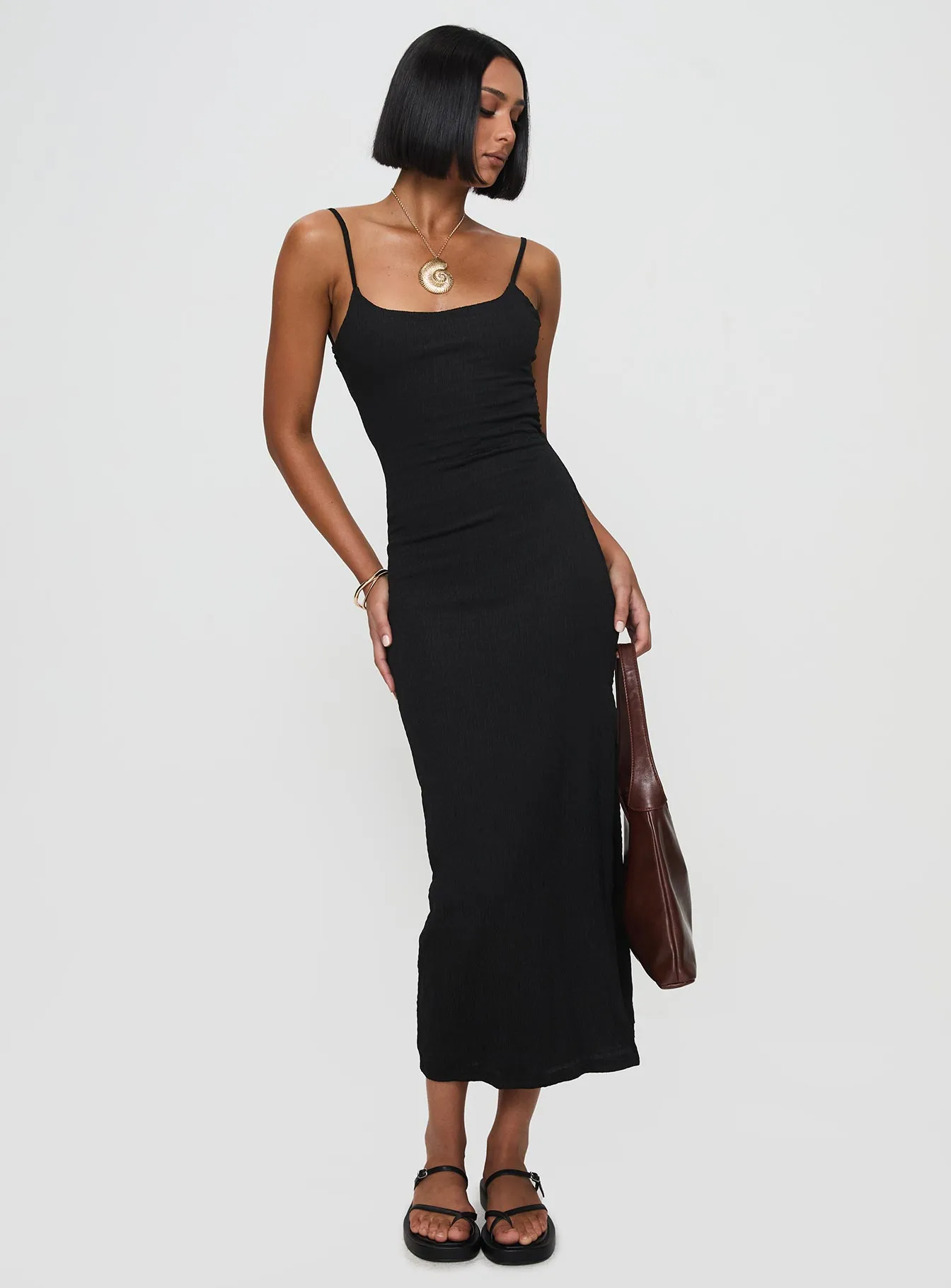 Clean Flow Elestria Maxi Dress Black
