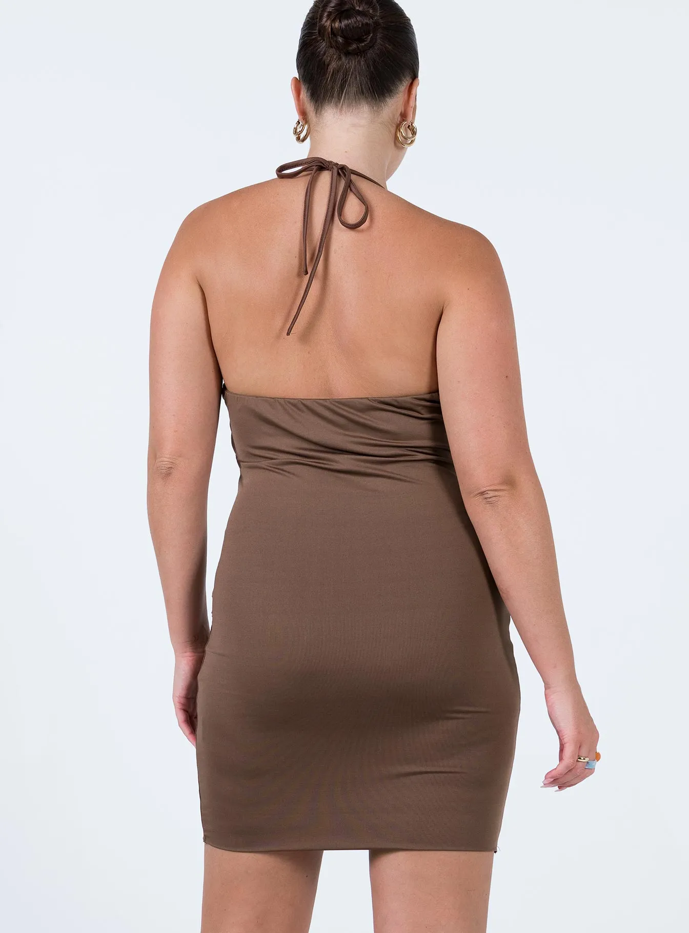 Go To Wear Judson Mini Dress Chocolate