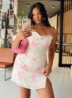 Lahni Floral Mini Skirt Multi Full Circle Fashion Style