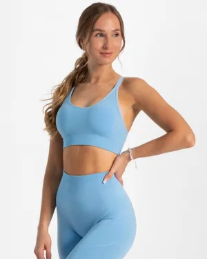 True Bh "Babyblau" individual sports Thin straps seams