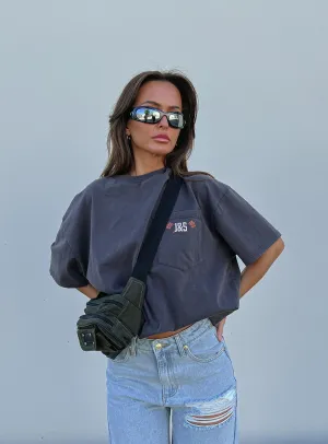 Cozy Comfort Design Jagger & Stone Hi Octane Oversized Tee Charcoal